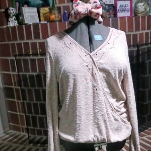 Maurices Tan Knit Sweater